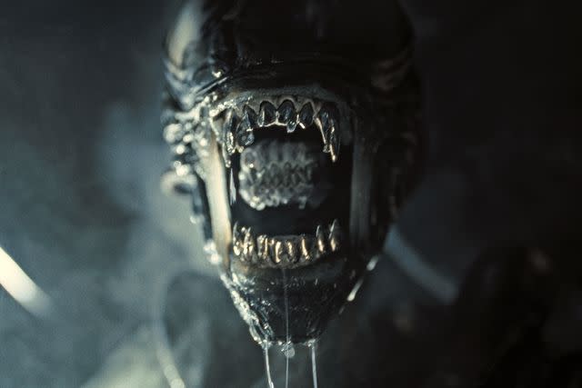 <p>Courtesy of 20th Century Studios</p> The new Xenomorph glimpsed in 'Alien: Romulus' trailer.