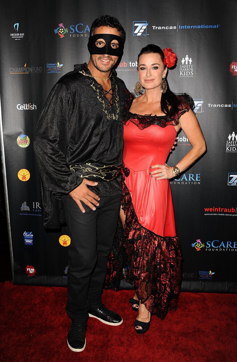 Kyle Richards and Mauricio Umansky: Zorro and Elena