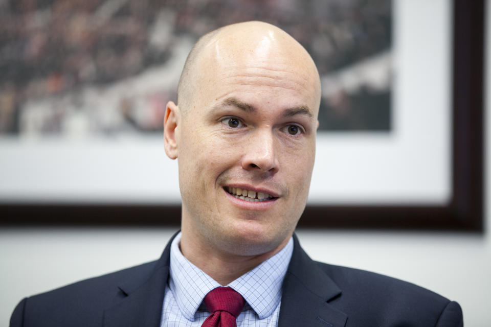 Iowa Democrat JD Scholten has declared his support for Medicare for all and a number of other progressive economic positions during his run against Rep. Steve King. (Photo: Congressional Quarterly via Getty Images)