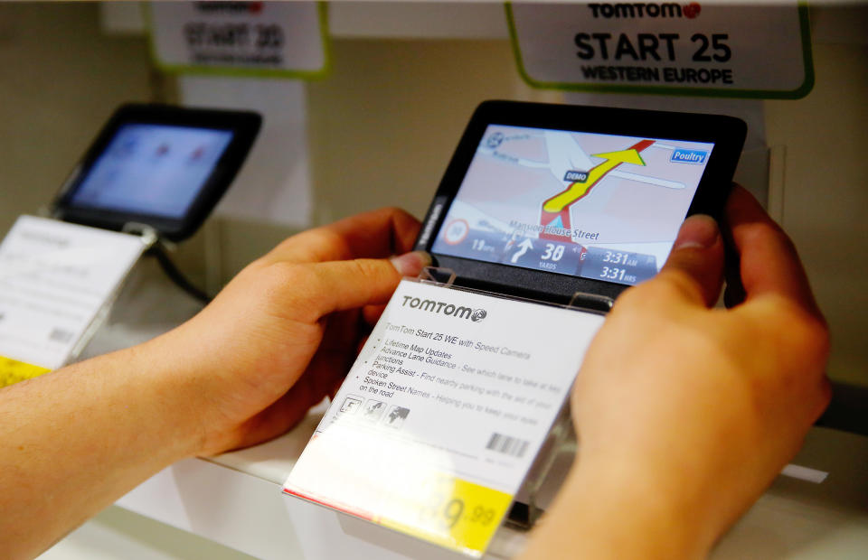 TomTom has angered customers by withdrawing updates for some older models (Paul Thomas/Bloomberg via Getty Images)