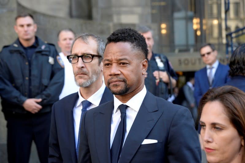 FILE PHOTO: Actor Cuba Gooding Jr. in New York State Supreme Court in the Manhattan borough of New York