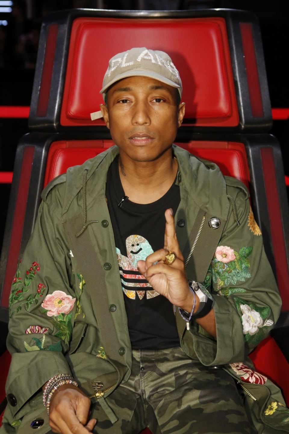 Pharrell Williams on the ‘The Voice’