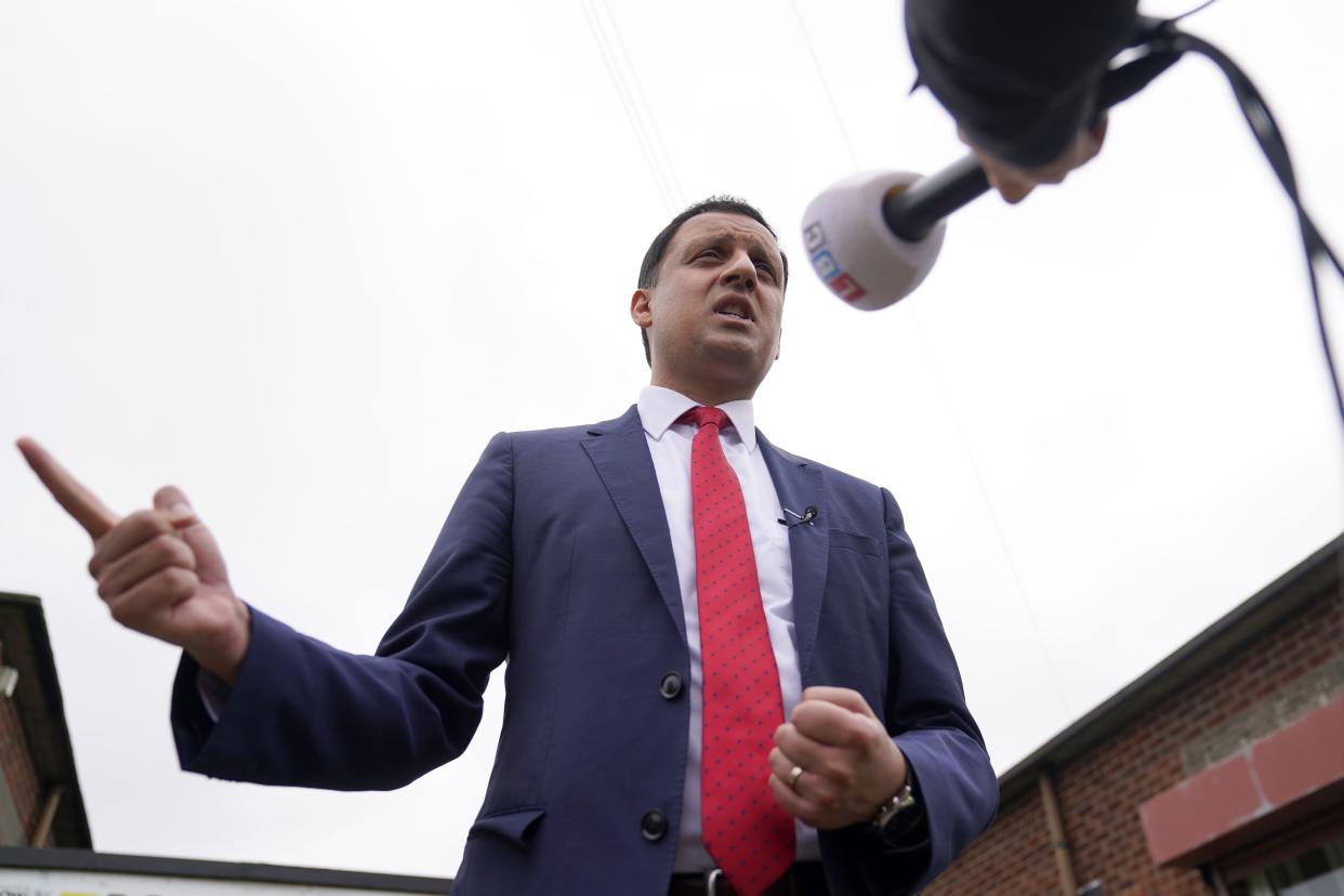 Scottish Labour leader Anas Sarwar (PA Wire)