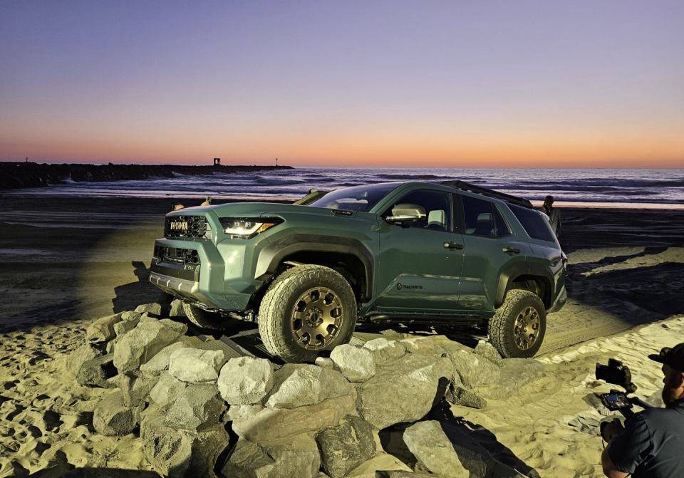 2025 toyota 4runner at mission beach san diego reveal