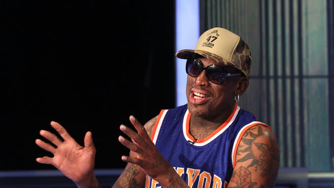 Dennis Rodman pflegt eine gute Beziehung zu Nordkoreas Machthaber Kim Jong-Un