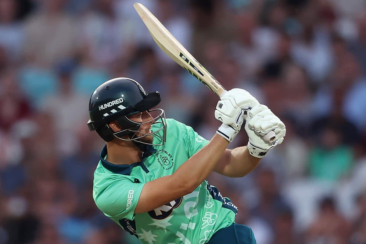 Will Jacks smashed a record ton for Oval Invincibles  (Getty Images)