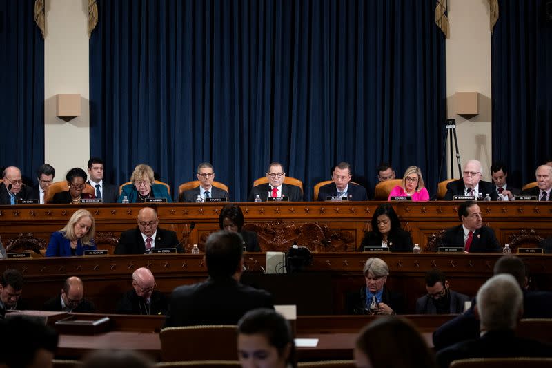 Public impeachment inquiry hearing with House Judiciary Committee in Washington