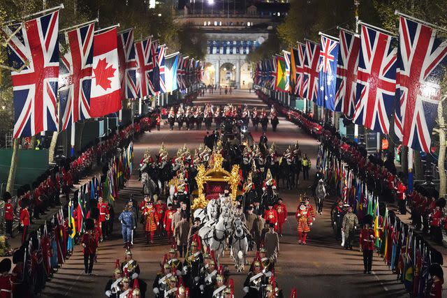 James Manning/PA Images via Getty Coronation dress rehearsal