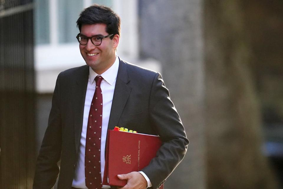 Environment Secretary Ranil Jayawardena (Victoria Jones/PA) (PA Wire)