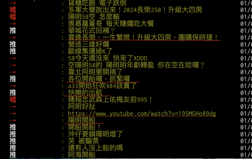 網友討論股市表現。（圖／取材自PTT）