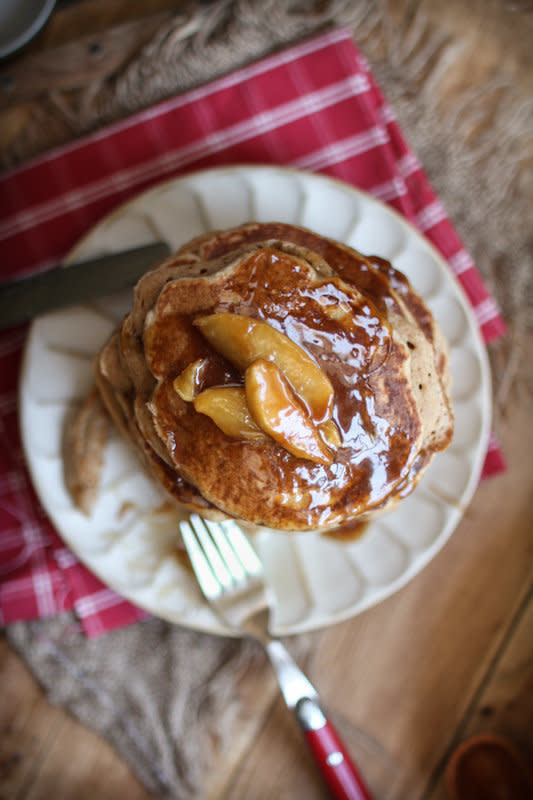 <strong>Get the <a href="http://www.adventures-in-cooking.com/2013/01/buttermilk-apple-pancakes-with-apple.html" target="_blank">Buttermilk Apple Pancakes recipe</a> from Adventures in Cooking</strong>