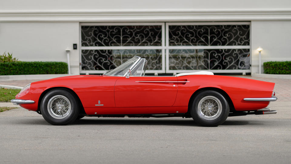 A 1967 Ferrari 365 California Spyder by Pininfarina.