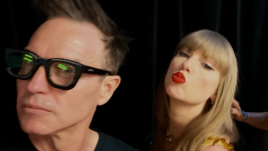 Mark Hoppus & Taylor Swift | Credit: Mark Hoppus Official Instagram