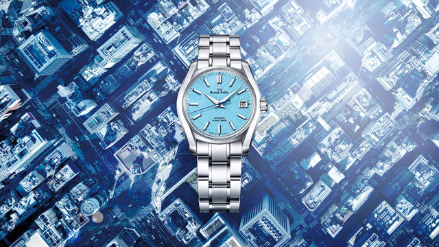 Grand Seiko's New Sky-Blue Watch Honors the Brand's Origins