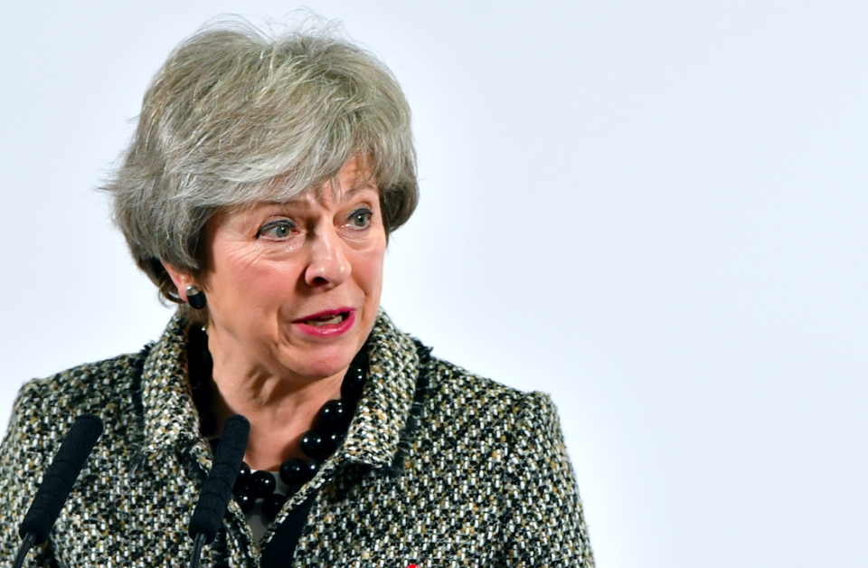 <em>The Prime Minister is heading for a Commons defeat over her deal with the EU (Getty)</em>