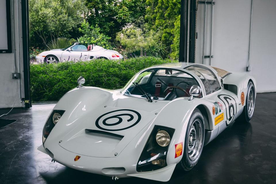 porsche boxsters at the petersen