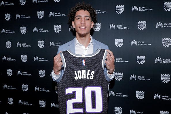 The Sacramento Kings' Colby Jones