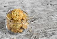 <p>If you want, whip up the mouth-watering brown sugar frosting, too.</p><p>Get the<strong> <a href="https://www.goodhousekeeping.com/food-recipes/a8119/soft-apple-spice-cookies-recipe/" rel="nofollow noopener" target="_blank" data-ylk="slk:Soft Apple Spice Cookies recipe;elm:context_link;itc:0;sec:content-canvas" class="link ">Soft Apple Spice Cookies recipe</a></strong>.</p>