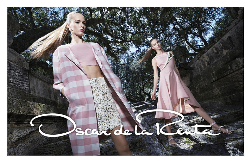 Another look from the ODLR campaign starring Sasha Luss and Daria Strokous