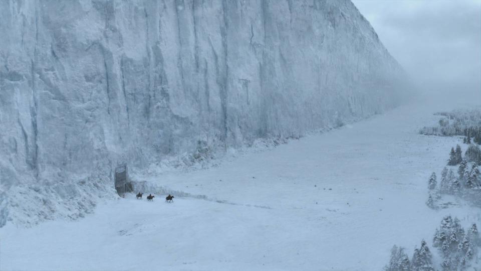 The Wall in 'Game of Thrones.' HBO.