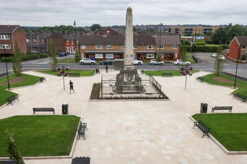 The square viewed from the town hall -Credit:Stoke-on-TrentLive