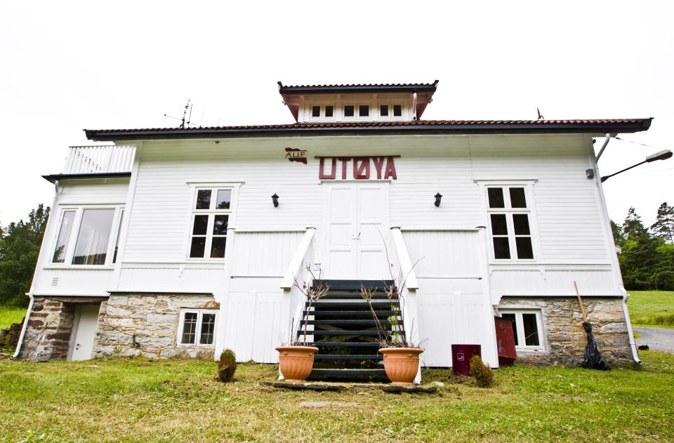 A picture taken on July 16, 2013 shows a&nbsp;renovated building on the island of Utoeya, Norway. (Photo: AFP via Getty Images)