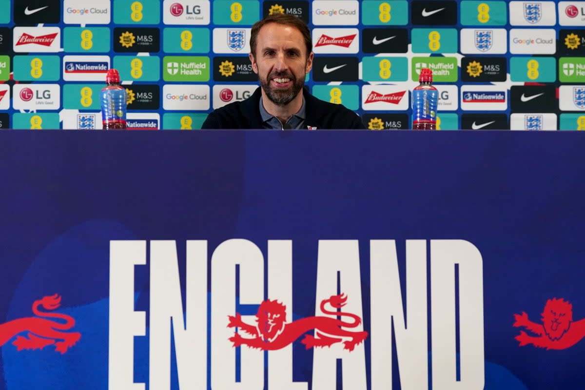 Gareth Southgate’s side face Iran in their World Cup opener (Nick Potts/PA) (PA Wire)