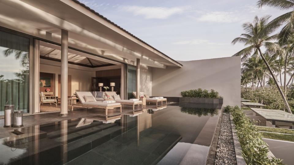 A one-bedroom terrace pool villa - Credit: Regent Phu Quoc