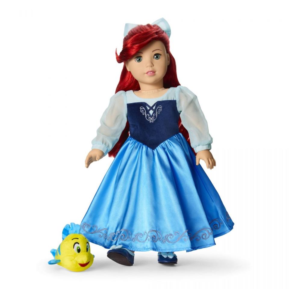 American Girl® Disney Princess Ariel Day Dress, Flounder u0026 Accessories WS_HWP84