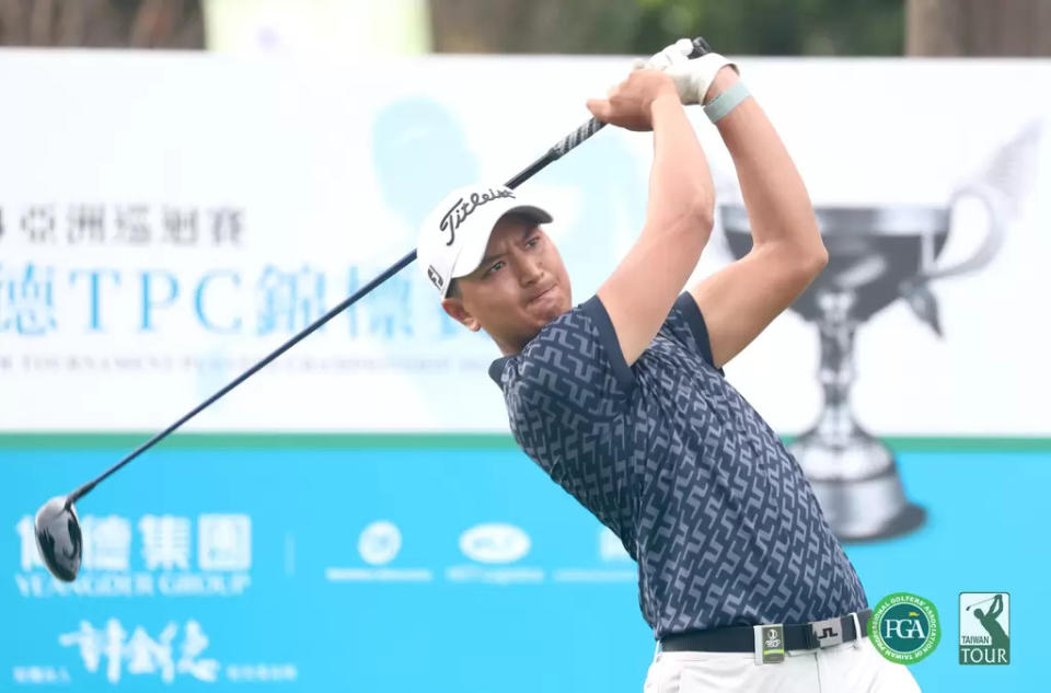 泰國選手Sadom Kaewkanjana以兩回合總桿134桿-10暫並列第二。Tpga／鍾豐榮攝影