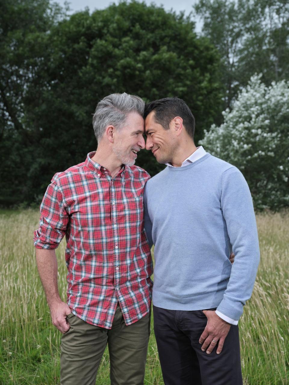 Peter McGrath and David Cabreza who married following the law allowing same sex couples to do so (Matt Writtle)