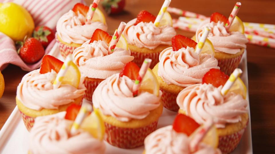 Pink Lemonade Cupcakes