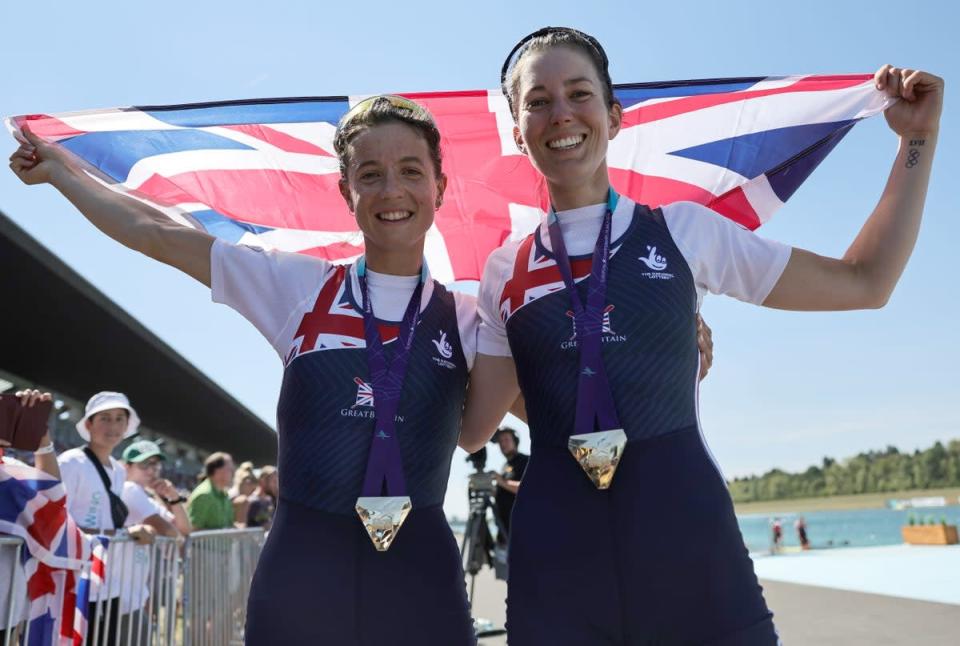 Imogen Grant and Emily Craig won lightweight women’s doubles sculls gold (Getty Images for British Rowing)