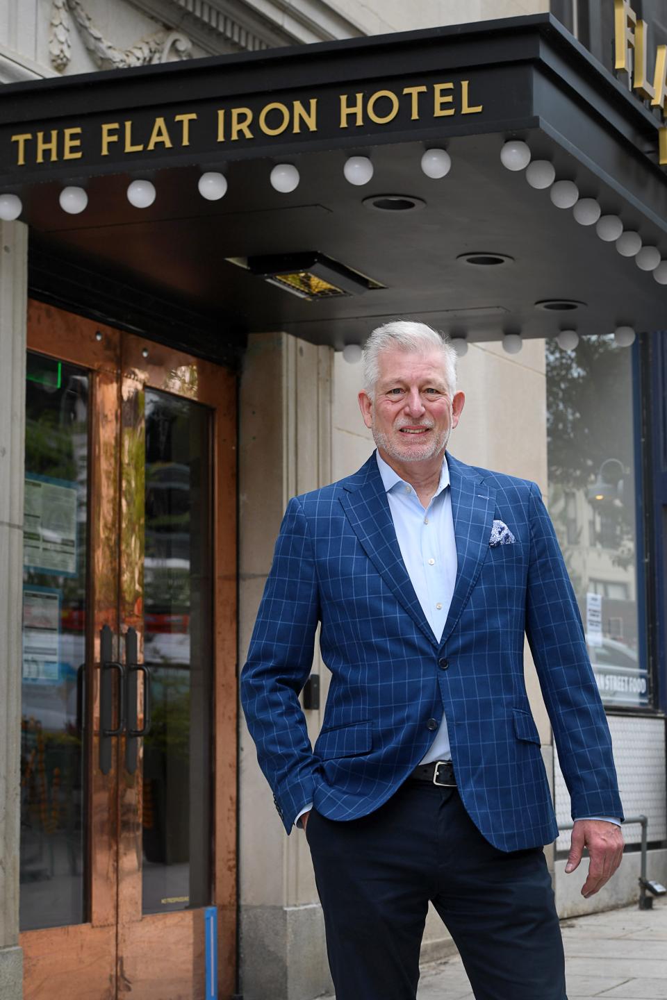 Jeff Elstro, general manager of The Flat Iron Hotel.