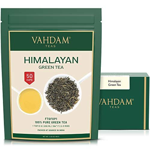 12) VAHDAM Himalayan Green Tea Leaves