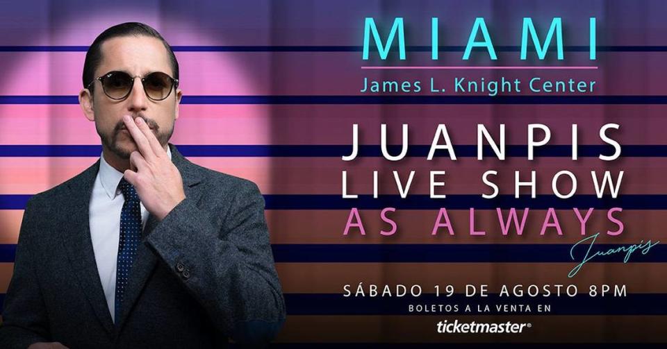 Juanpis Show en vivo “Como Siempre” en el James L. Knight Center.
