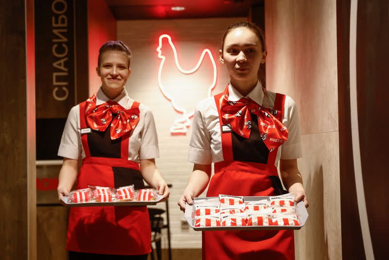 Russia brings back Rostic's restaurants after KFC sells up