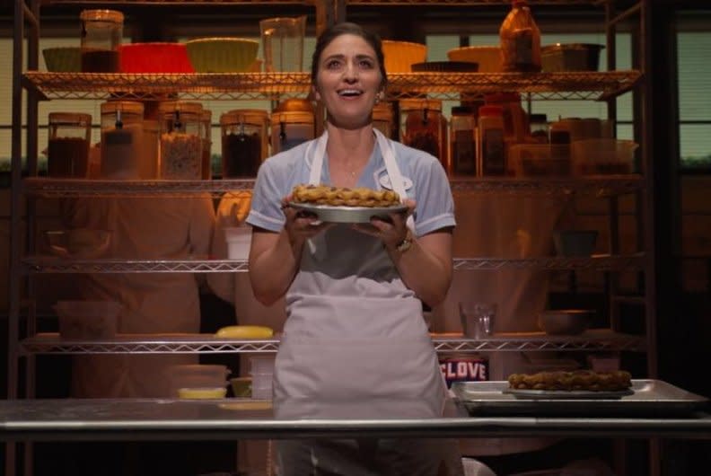 Sara Bareillis stars in "Waitress: The Musical." Photo courtesy of Bleecker Street