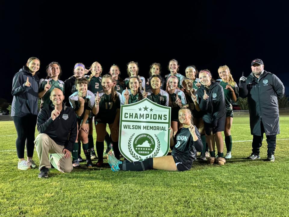 Wilson Memorial girls soccer won the 2024 Shenandoah District regular-season title