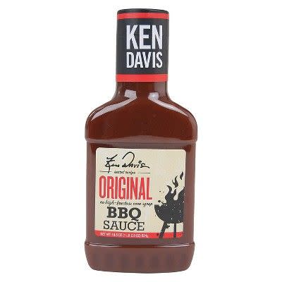14) Ken Davis Original BBQ Sauce - 18.5oz
