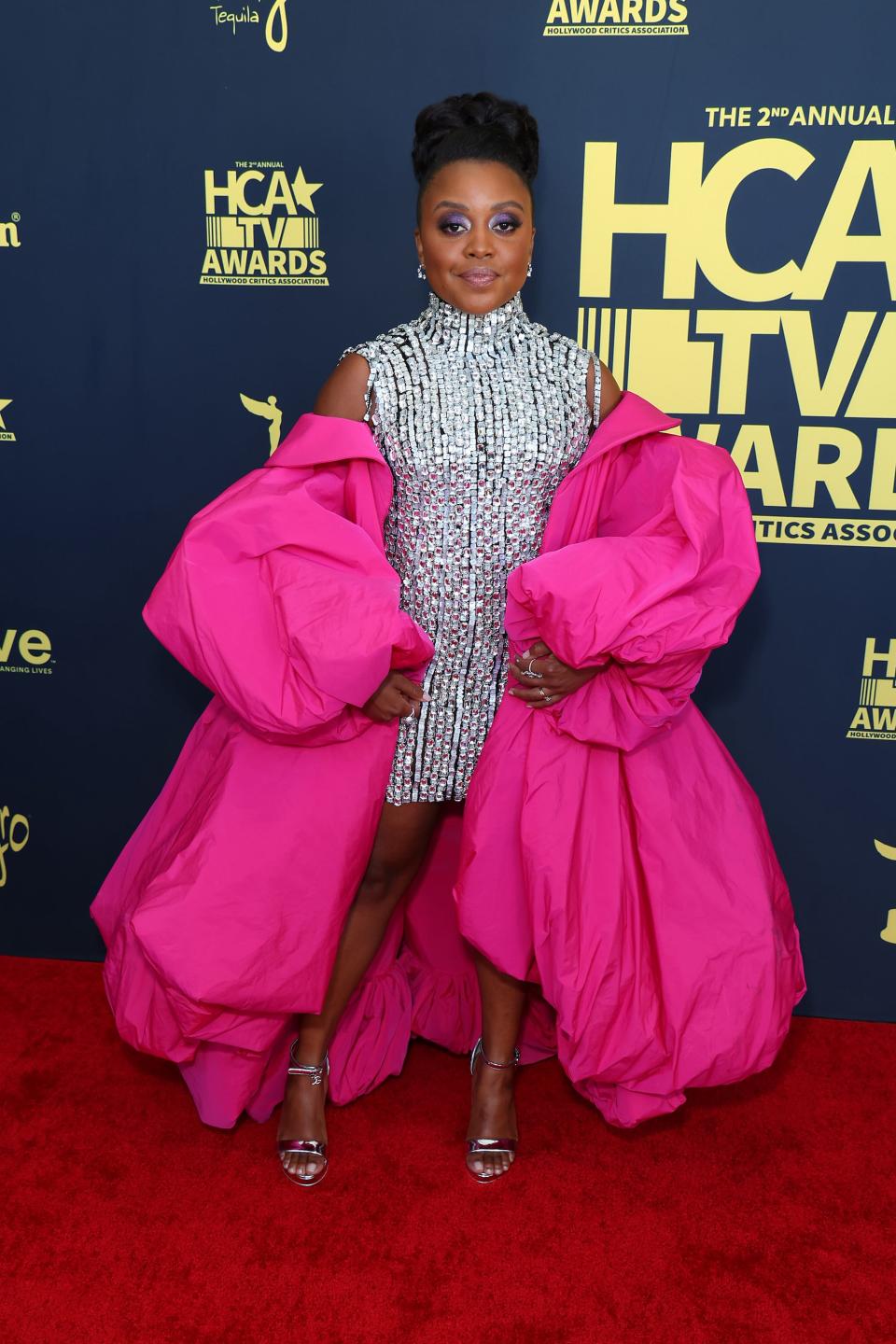 Quinta Brunson attends the 2nd Annual HCA TV Awards Broadcast & Cable in August 2022.