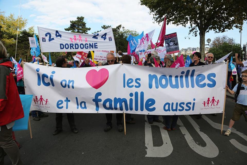 Protest in Paris