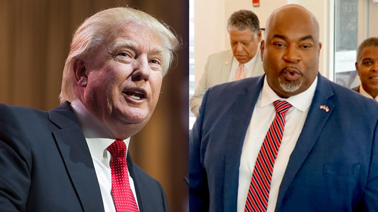 Donald Trump endorses Mark Robinson north carolina governor