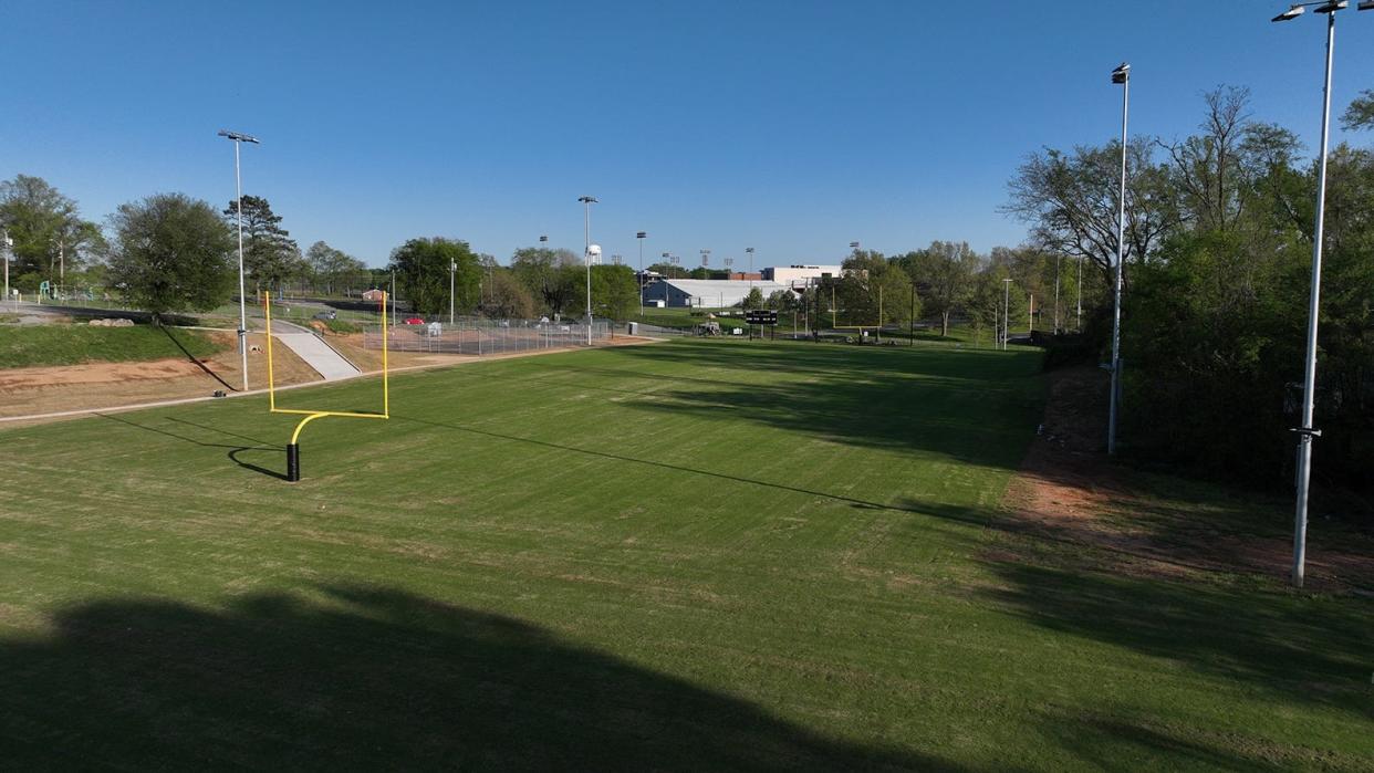 The revamped Edith Pettus Park will feature a regulation-size football field, practice field and an installed basketball court.