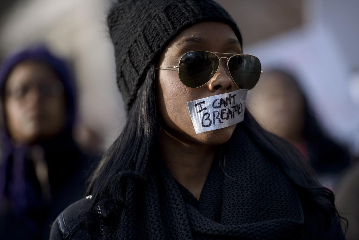 It takes a lot of courage just to be Black and exist in America. Our opinions are our superpowers. (Photo: BRENDAN SMIALOWSKI via Getty Images)