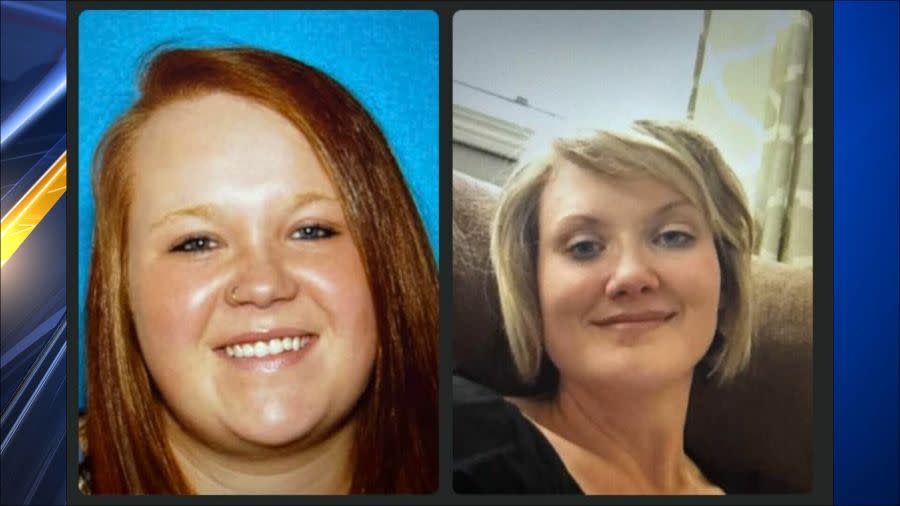 image of two missing women from Kansas found dead in Texas County, Oklahoma 