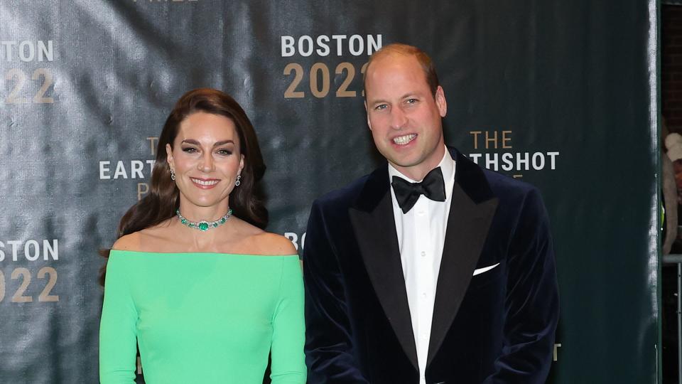 Catherine, Princess of Wales and Prince William, Prince of Wales attend the Earthshot Prize 2022 at MGM Music Hall at Fenway on December 02, 2022 in Boston, Massachusetts.