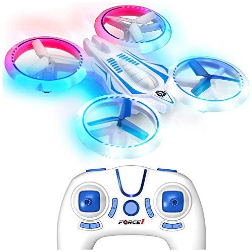 2) Force1 UFO 4000 LED Mini Drone for Kids