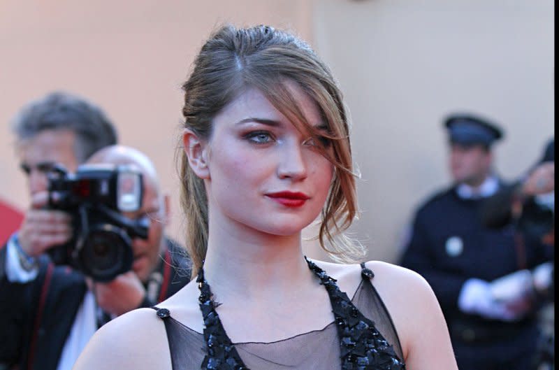 Eve Hewson attends the Cannes Film Festival premiere of "This Must Be The Place" in 2011. File Photo by David Silpa/UPI