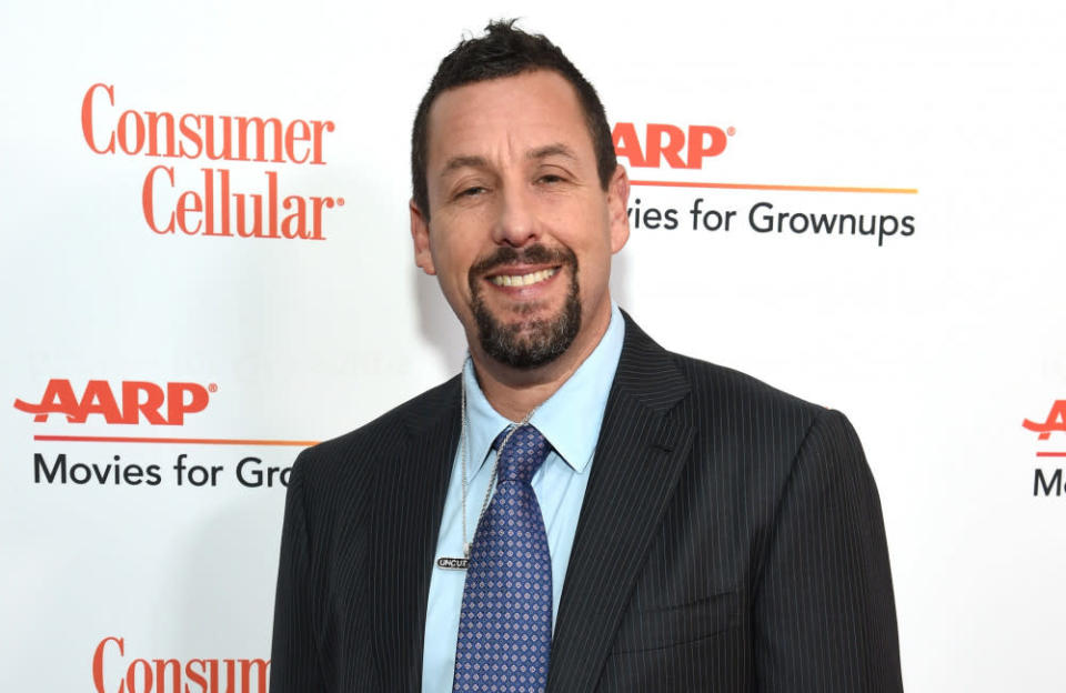 Adam Sandler is still recovering from a groin injury he suffered while on set of his new film ‘Hustle’ credit:Bang Showbiz